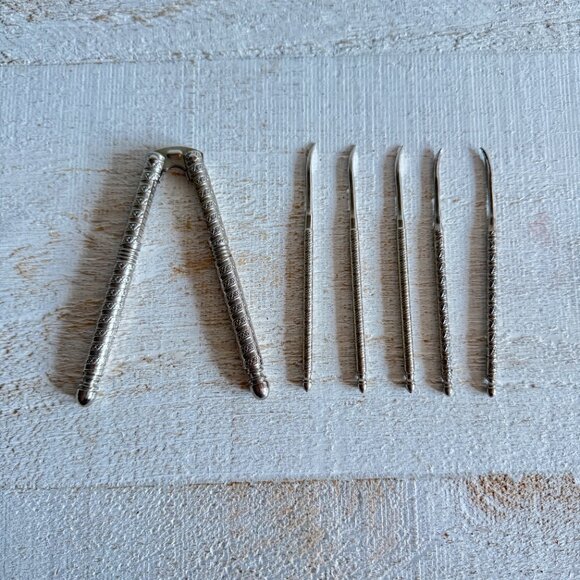 Vintage Nut Cracker and Picks - Picture 10 of 10